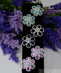 Polki and AD stones medium size studs
